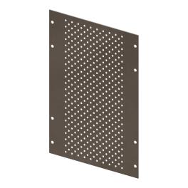 Perforated Mounting Plate width 220mm, 6 Modul Heights