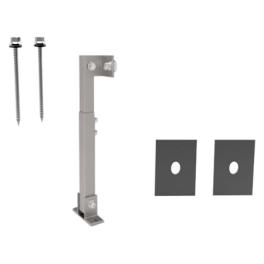 Picior spate reglabil 280mm/415mm/10-15gr pentru panou fotovoltaic
