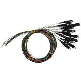 Pigtail SC, 50/125µm OM4, 2.0m, 12buc, PREMIUM clasă B