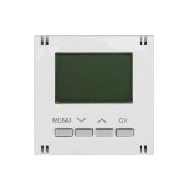 Placă frontală comandă electronică jaluzele, alb