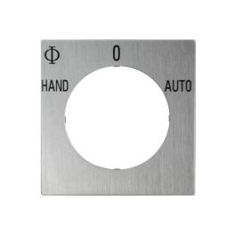 Placă frontală inscripţionată Hand-0-Auto