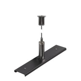 Placa de armare sina 48V TRACK tija 3m negru