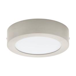Plafoniera LED Ø170 nichel-mat 'FUEVA PRO'