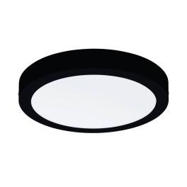 Plafoniera LED Ø300 negru 'FUEVA PRO'