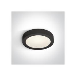 Plano Roand LED Plafo 16W, 1118lm, 4000K, 230V, IP40,negru