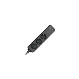 PRELUNGITOR 3 CAI + 2USB 1.5M(3G1.5MM2) NEGRU