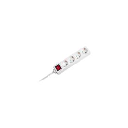 PRELUNGITOR 4 CAI CU INTRERUPATOR 1.5M( 3G1.5MM2) ALB