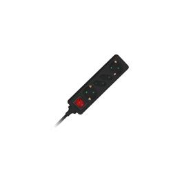 PRELUNGITOR 4 CAI CU INTRERUPATOR 1.5M( 3G1.5MM2) NEGRU