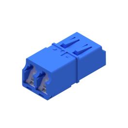 Premium LC-Duplex Coupling SM Polymer Ceramic case blue