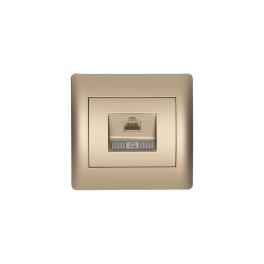 PRIZA PC RHYME CHAMPAGNE METALIC