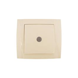 PRIZA TV CREM SR-2508