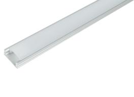 Profil  2m pt  din aluminiu cu capac pvc  
