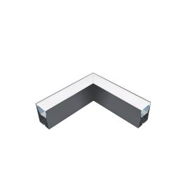 PROFIL COLT L-TIP LED APLICAT GRI S77
