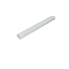 PROFIL DIN ALUMINIU CU CAPAC PVC ELM718/1-2000 2M