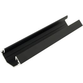 Profil din aluminiu TBE L-2000mm L-40mm H-14,5mm negru