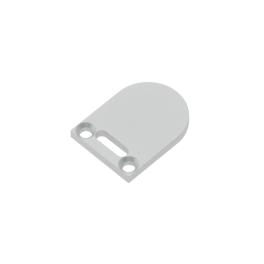 Profil end cap LBL round with longhole incl. Screws