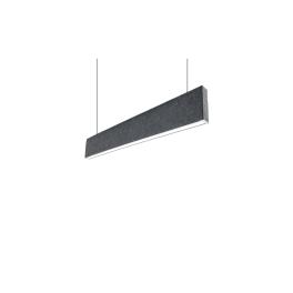 PROFIL LED ACUSTIC S36 40W 4000K ALB