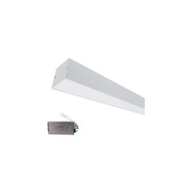 PROFIL LED APARENT S77 24W 4000K 600MM ALB+KIT EMERGENTA