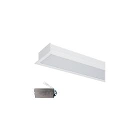 PROFIL LED DE MARE PUTERE INGROPAT S48 40W 4000K ALB+KIT EMERGENTA