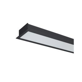 PROFIL LED INCASTRAT S48 24W 6500K 1200MM NEGRU