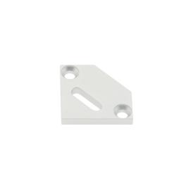 Profile end cap KLE flat open for cable entry