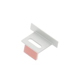 Profile end cap KLI flat  open for cable entry