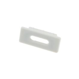 Profile end cap LBF flat with longhole