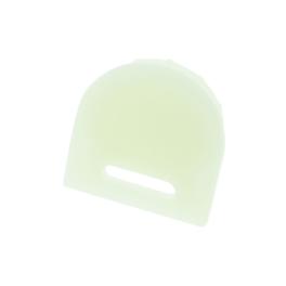 Profile end cap LBF round with longhole