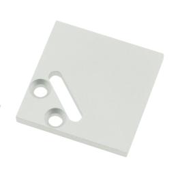 Profile end cap SPL square with longhole incl. screws