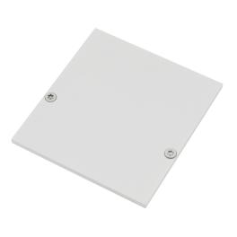 Profile endcap SLR square closed incl. screws