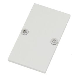 Profile endcap TBH square closed incl. screws
