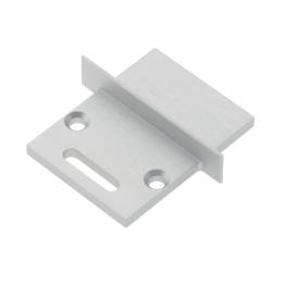 Profile endcap TBJ square with cable entry incl. screws