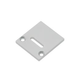 Profile endcap TBK square with cable entry incl. screws