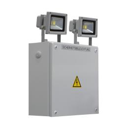 Proiector Emerg. SKS 2x10W LED 8h 230V AC