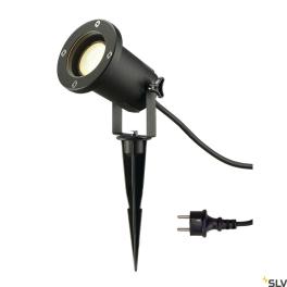 Proiector NAUTILUS SPIKE XL GU10 max 11W cablu+stecher negru