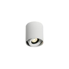 Pukki Round LED 8W 640lm 3000K 36° 220-240V Triac IP20 alb