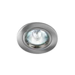 Punto-F MR16, GU5,3, 50W, IP20, 12V, crom periat
