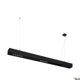 Q-LINE PD, LED Indoor pendant light, 1m, BAP, black, 3000K