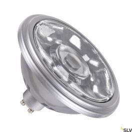 QPAR111 GU10, LED lamp argintiu 12,5W 2700K CRI90 10°