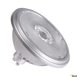 QPAR111 GU10, LED lamp argintiu 12,5W 4000K CRI90 30°