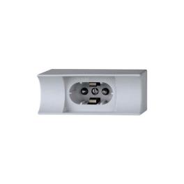 RAL1 Holder for socket S14d, for lamps with 1 socket, grey