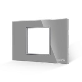 Rama din Sticla Securizata cu Suport 2/3M LUXION, Standard Italian - gri