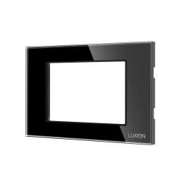 Rama din Sticla Securizata cu Suport 3M LUXION, Standard Italian - negru