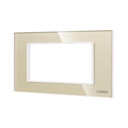 Rama din Sticla Securizata cu Suport 4M LUXION, Standard Italian - auriu