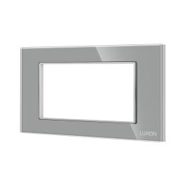 Rama din Sticla Securizata cu Suport 4M LUXION, Standard Italian - gri