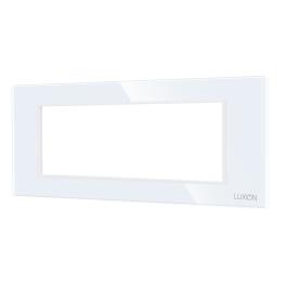 Rama din Sticla Securizata cu Suport 6M LUXION, Standard Italian - alb