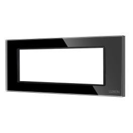 Rama din Sticla Securizata cu Suport 6M LUXION, Standard Italian - negru