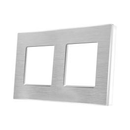 Rama Dubla din Aluminiu LUXION - alb