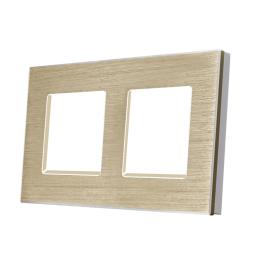 Rama Dubla din Aluminiu LUXION - auriu