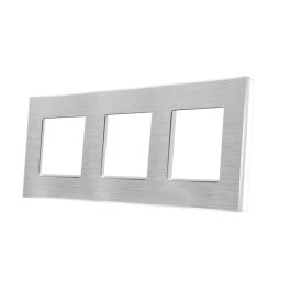 Rama Tripla din Aluminiu LUXION - alb